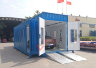 Full Down Draft Portable Auto Spray Booth Manual Open Side Wall Paint Booth