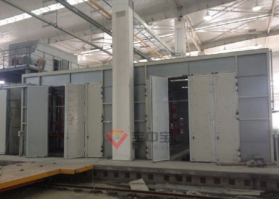 Kamar Cat Bus Dengan Pasokan Pintu Selip Listrik Oleh Peralatan Pengecatan Baozhongbao
