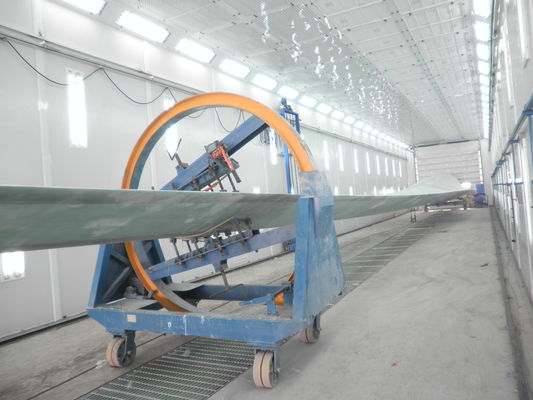 Wind Turbine Towers Paint Booth Ruang Cat Pisau Tenaga Angin Besar
