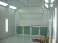 Booth Semprotan Kue Industri Disesuaikan Untuk Bagian Kereta / Pesawat Cat Line Aerospace Paint Booth