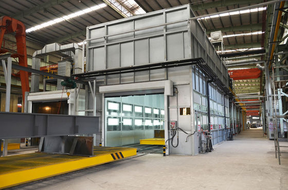 Steel Profile Paint Line Fabrikasi Logam Paint Booth Lini Produksi Lukisan Semprot