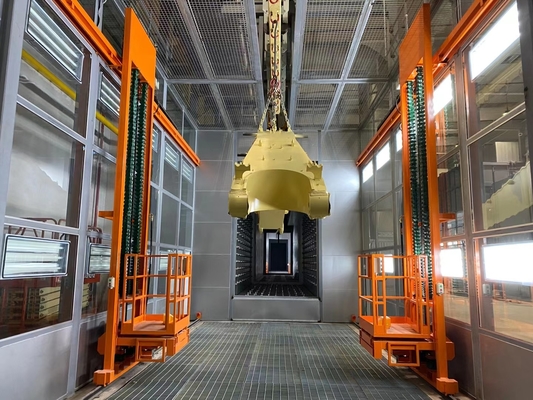 Lift 3D Portabel Eletric Untuk Platform Paint Booth Man Lift