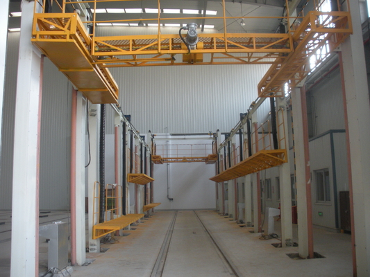 Platform Jalan Pengangkatan Keselamatan Untuk Ruang Pengamplasan / Platform Kerja Lukisan