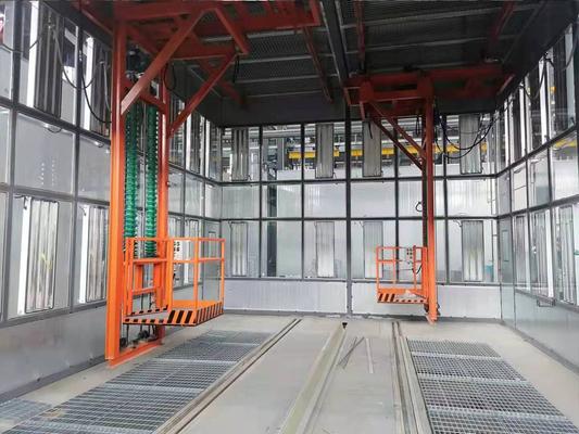 Mengangkat Platform Berjalan Menggantung Gaya Mengangkat Meja Kerja Untuk Ruang Lukisan / Platform Kerja Lukisan
