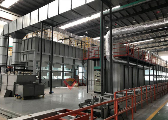 kualitas Lini Produksi Cat Booth Aerospace Paint Booth Pesawat pabrik