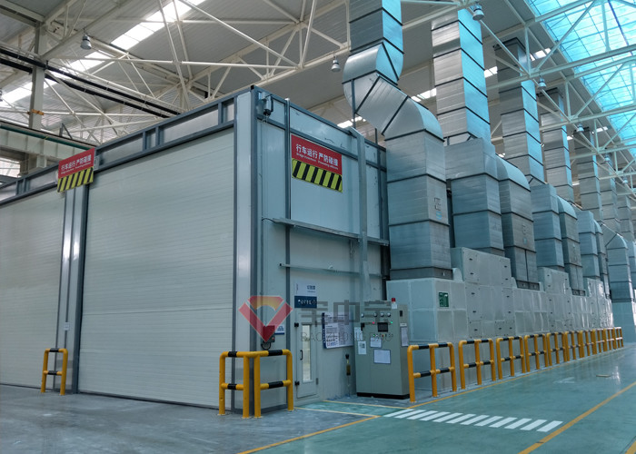 Ruang Kue Untuk Lini Produksi Lapisan Bilik Semprot Pabrik Pisau Angin