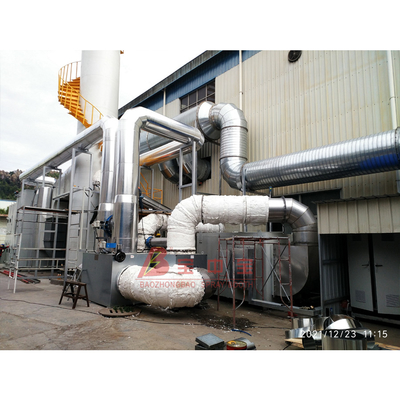 Perlindungan Lingkungan Limbah Organik Gas RTO Insinerator Regeneratif Untuk Limbah Medis Dan Industri